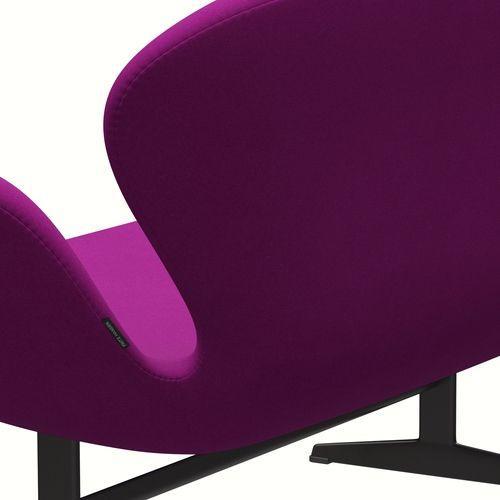 FRITZ HANSEN SWAN SOFA 2 SEART, ciepły grafit/Divina Violet (666)