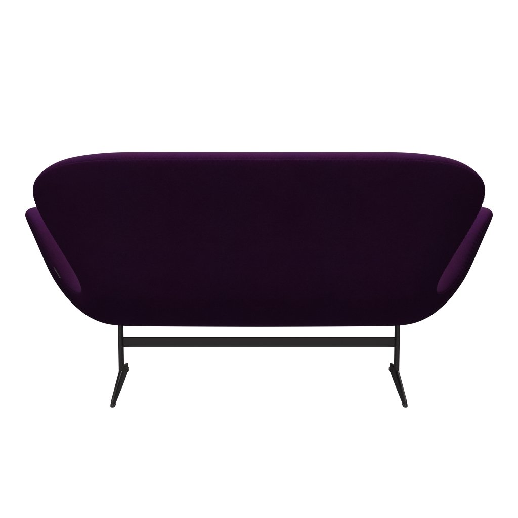 FRITZ HANSEN SWAN SOFA 2 SEART, ciepły grafit/Divina Violet (696)