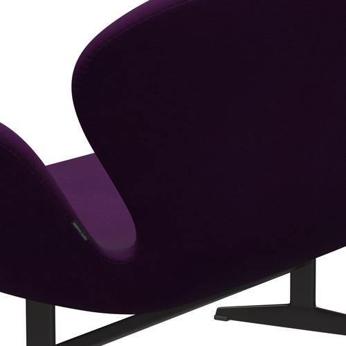 FRITZ HANSEN SWAN SOFA 2 SEART, ciepły grafit/Divina Violet (696)