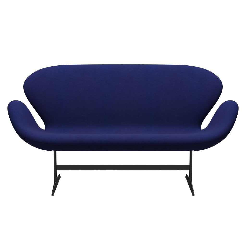 Fritz Hansen Swan Sofa 2 osobę, ciepły grafit/Divina Violet Dark (684)