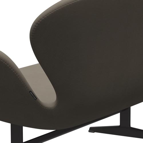 Fritz Hansen Swan Sofa 2 osobę, ciepły grafit/sława beżowa (61003)