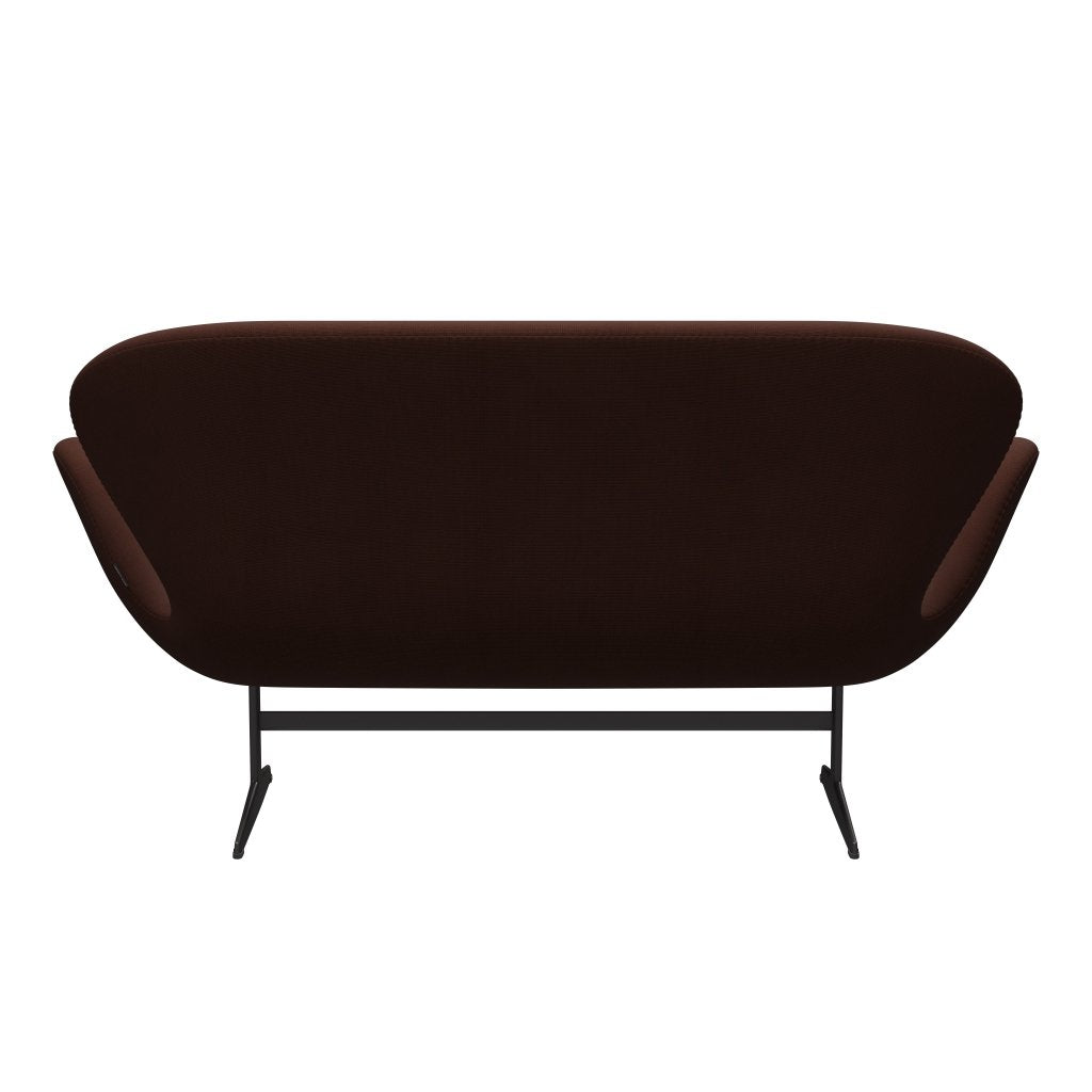 Fritz Hansen Swan Sofa 2 osobę, ciepły grafit/sława brąz (61047)