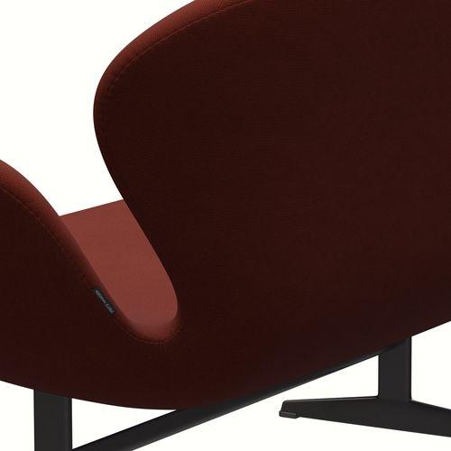 Fritz Hansen Swan Sofa 2 osobę, ciepły grafit/sława jasnobrązowa (63076)