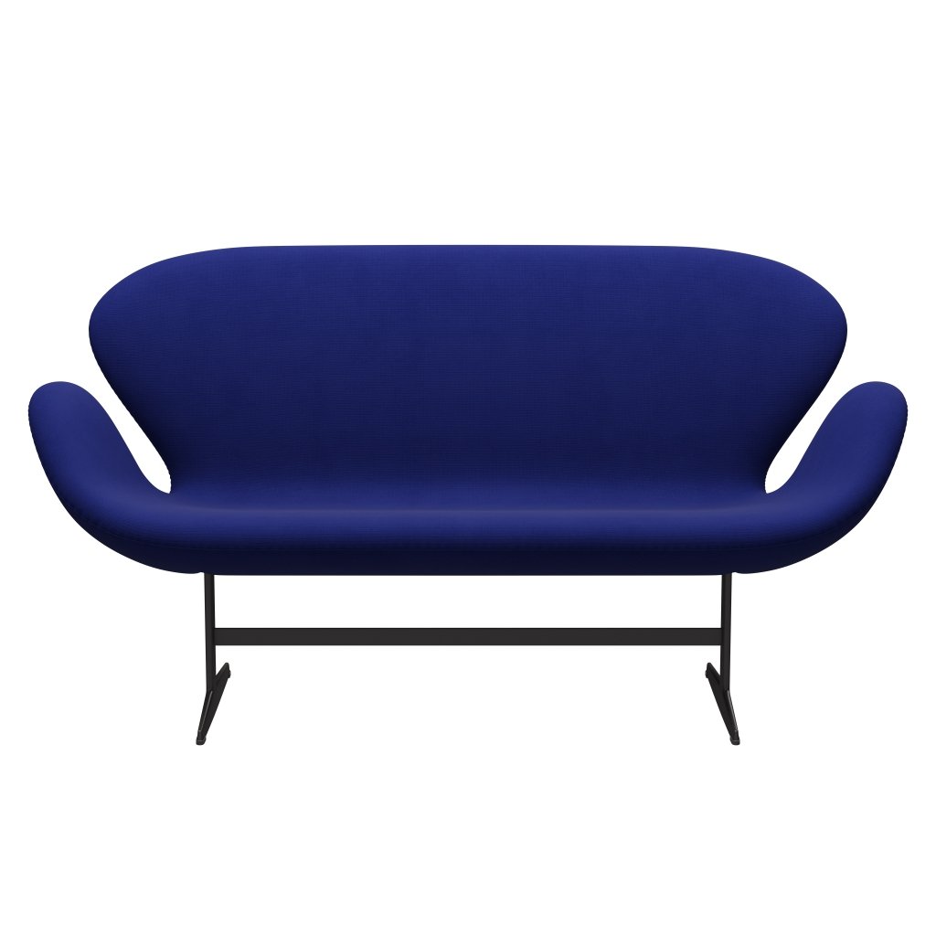 Fritz Hansen Swan Sofa 2 osobę, ciepły grafit/sława granatowa (66032)