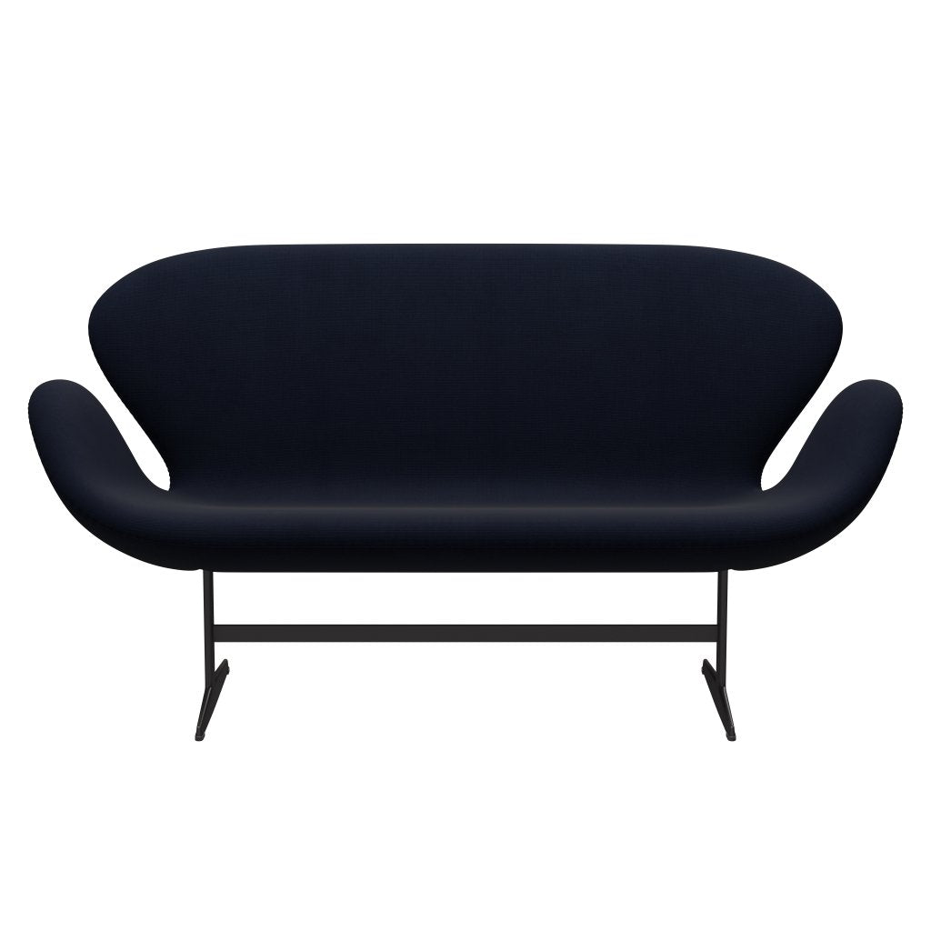 Fritz Hansen Swan Sofa 2 osobę, ciepły grafit/sława granatowa (66061)