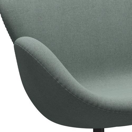 [product_category]-Fritz Hansen Swan Sofa 2 Seater, Warm Graphite/Re Wool Light Aquamarine/Natural-Fritz Hansen-3321-REW868-WGBASE-FRI-7