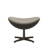 Fritz Hansen The Egg Footstool Leather, Brown Bronze/Essential Light Grey