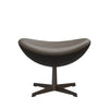 Fritz Hansen The Egg Footstool Leather, Brown Bronze/Essential Stone