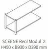 Gejst Sceene Reol Module 2, Light Oak