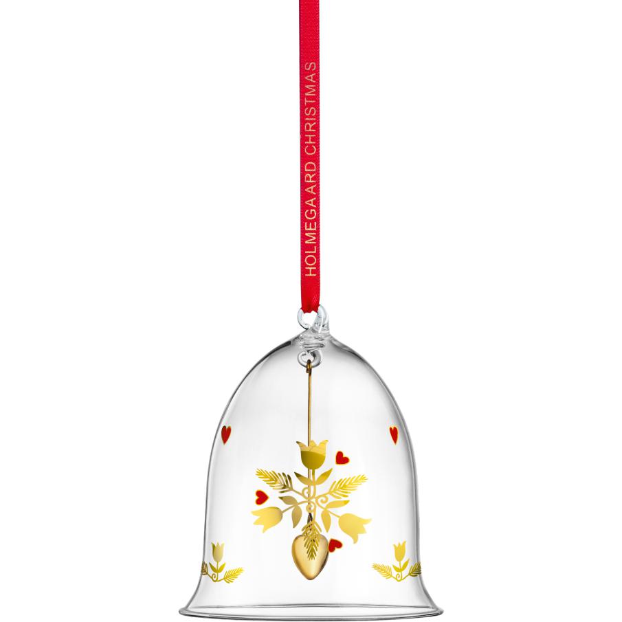 Holmegaard Ann Sofi Romme Christmas Bell Clear Large