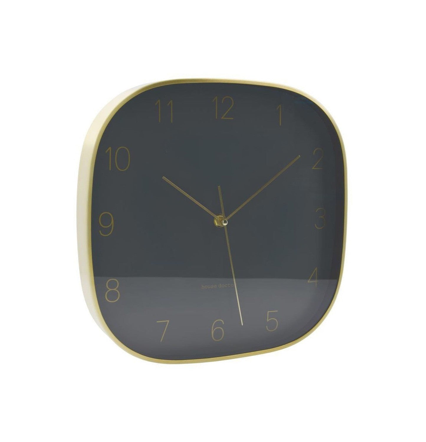 House Doctor Wall clock, HDShape, Dark grey