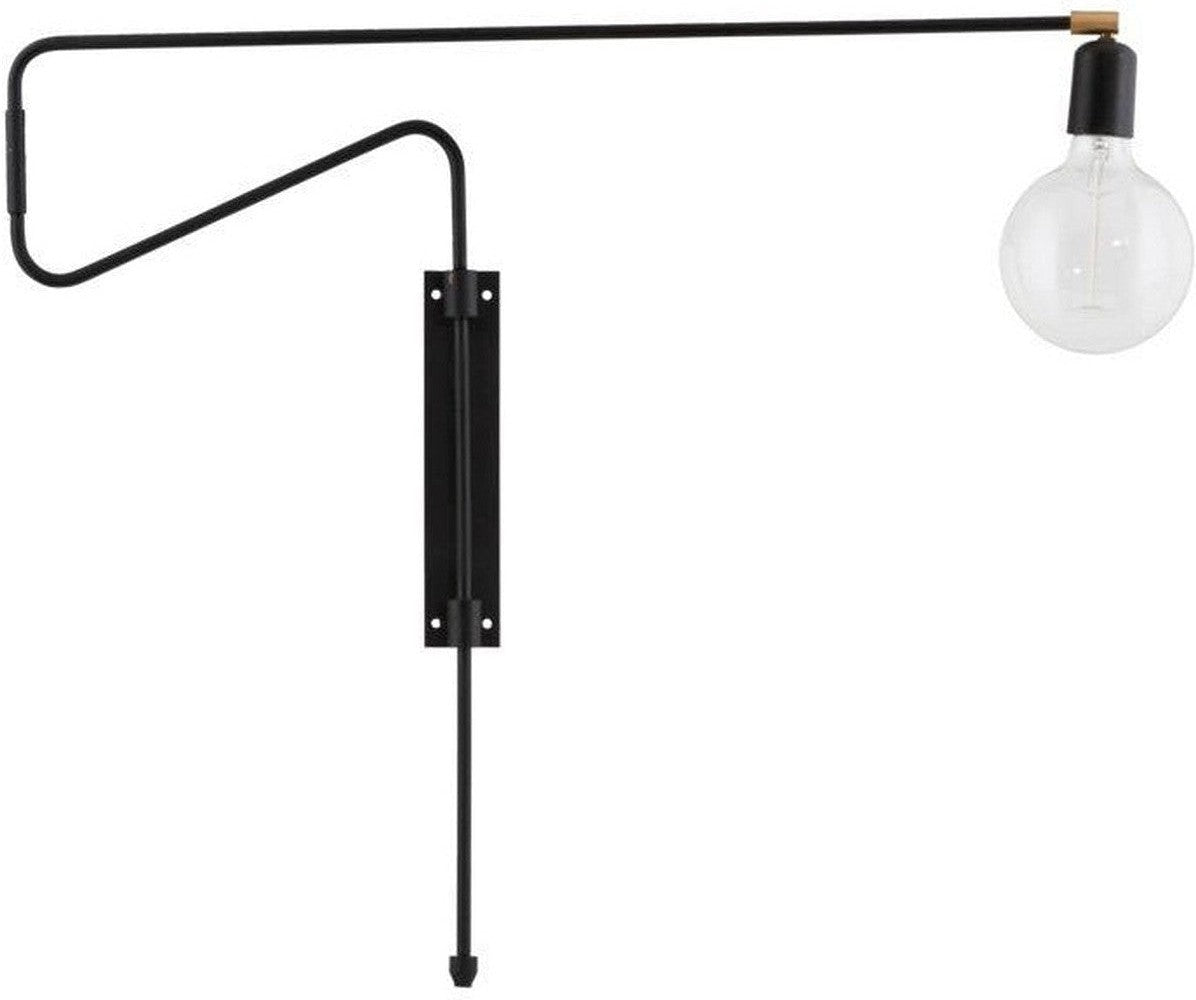 [product_category]-House Doctor Wall lamp, HDSwing, Black-House Doctor-5707644447646-203660211-HOU-1