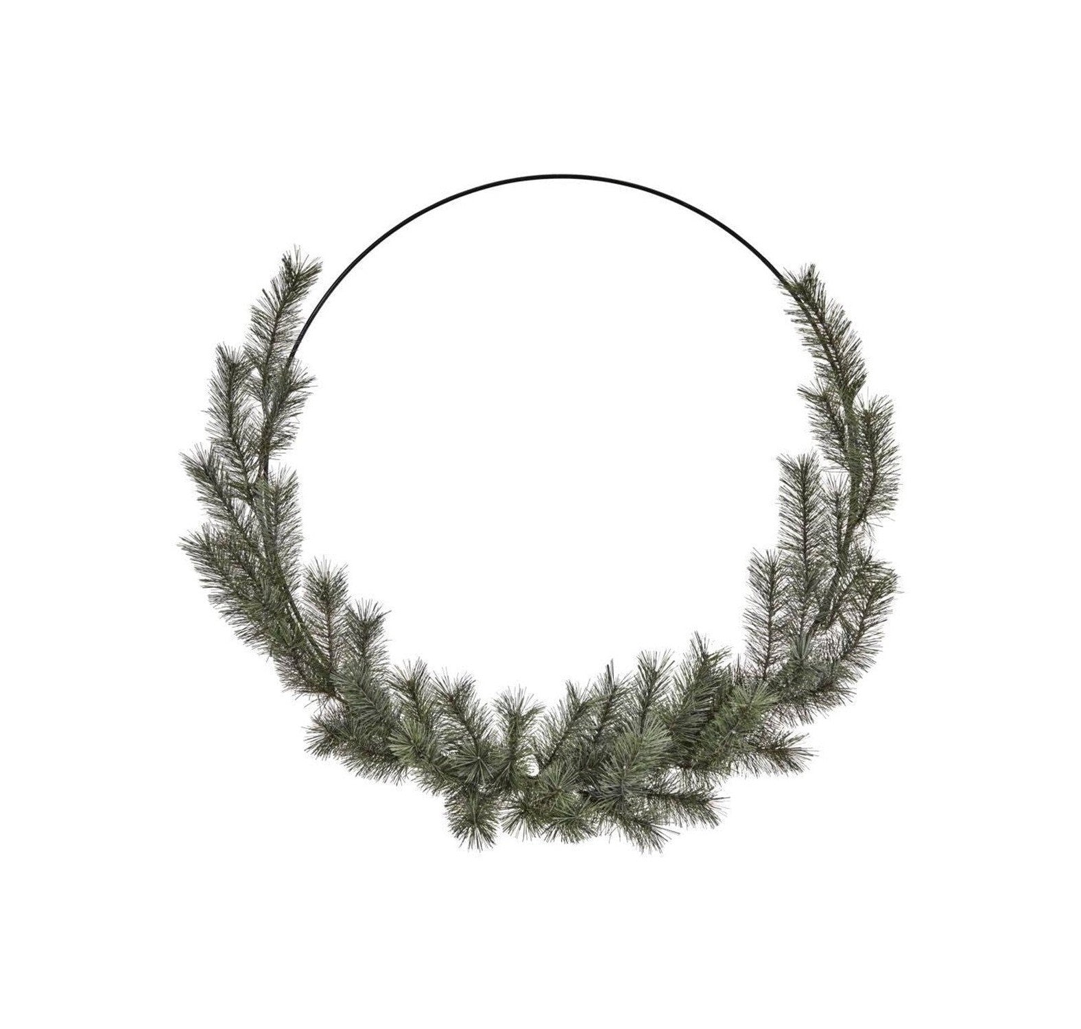 Doktor Doktor Wreath w. LED, hdgiant, natura