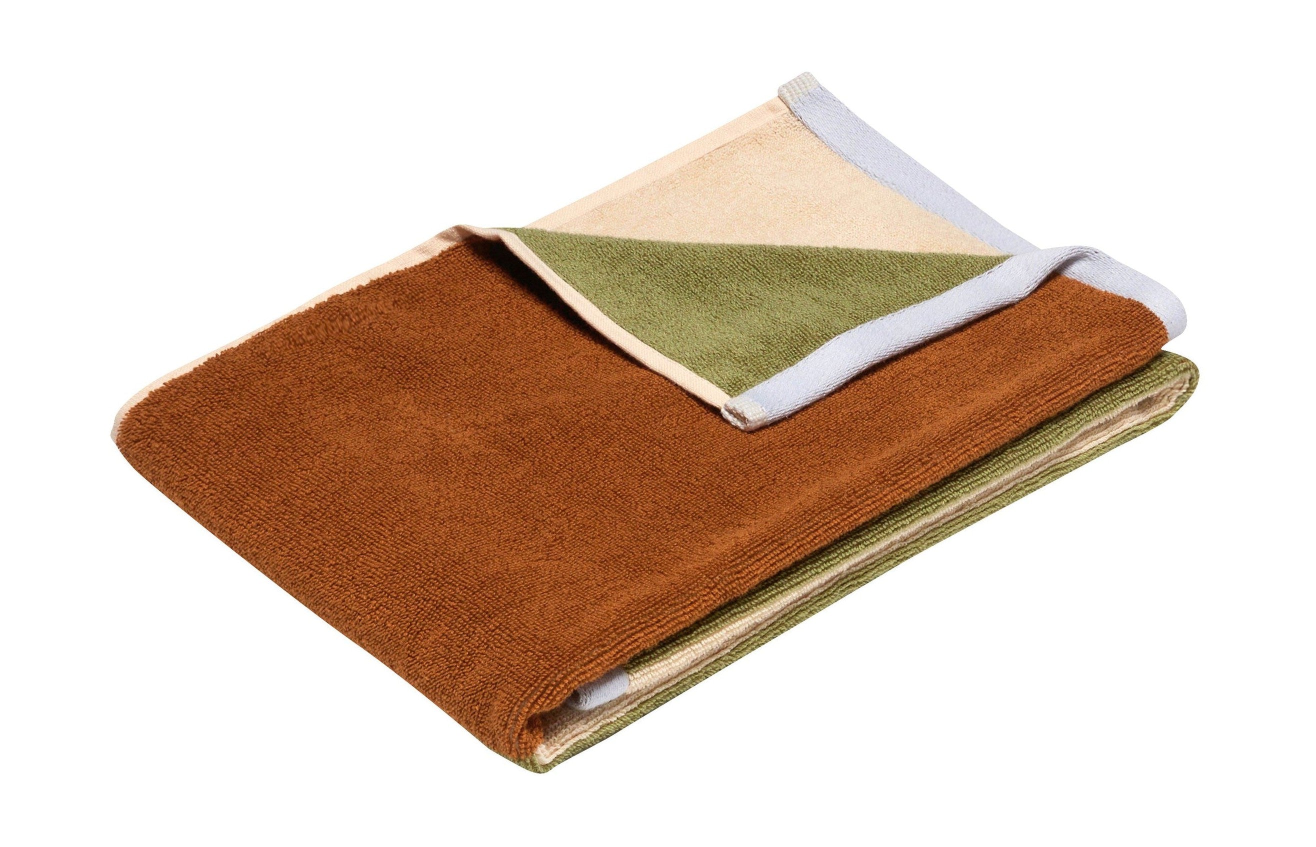 [product_category]-Hübsch Block Towel Small, Brown/Multicolour-Hübsch-5712772131695-061803-HUB-1