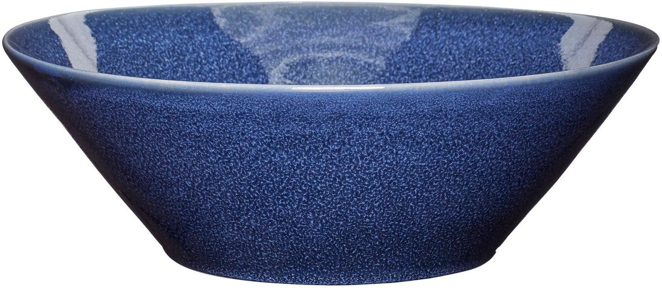 [product_category]-Hübsch Glaze Bowl Large Blue-Hübsch-5712772104712-081210-HUB-1