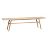 Hübsch Ground Bench Oak Fsc Natural