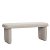 Hübsch Mellow Bench Polyester Sand