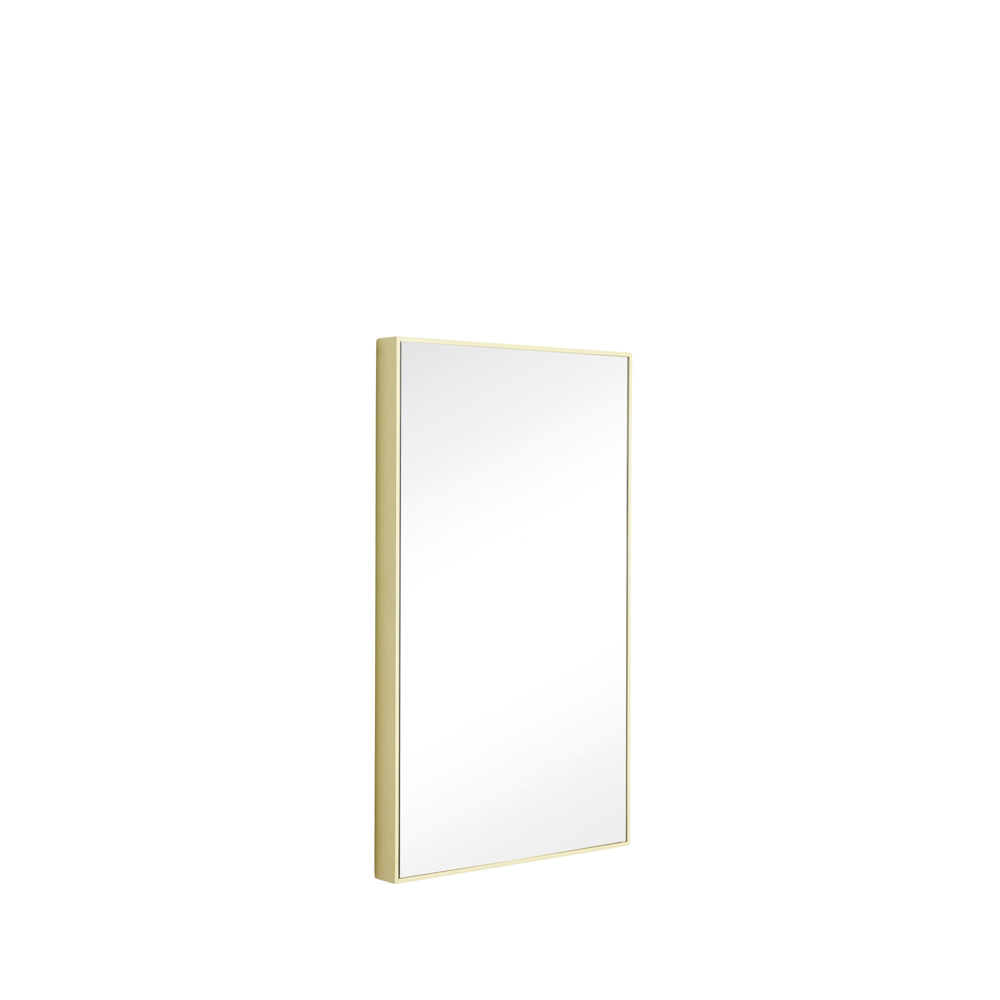 Hübsch Shine Mirror Medium Yellow