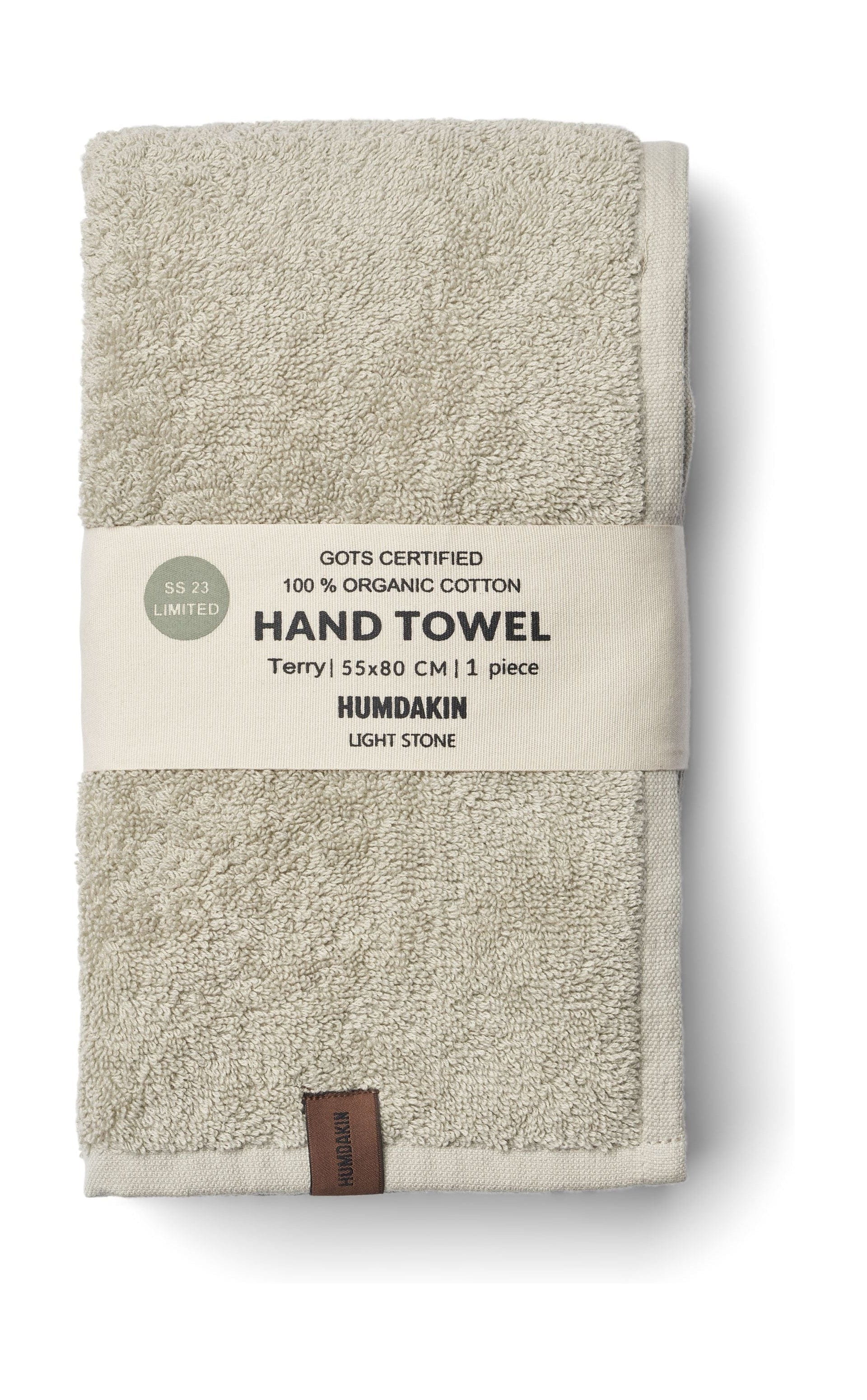 Humdakin Terry Towel, Light Stone