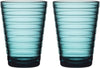 Iittala aino aalto okulary morskie 2pcs, 33cl