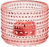 Iittala Kastehelmi Tealight Holder Salmon Pink, 6,4 cm