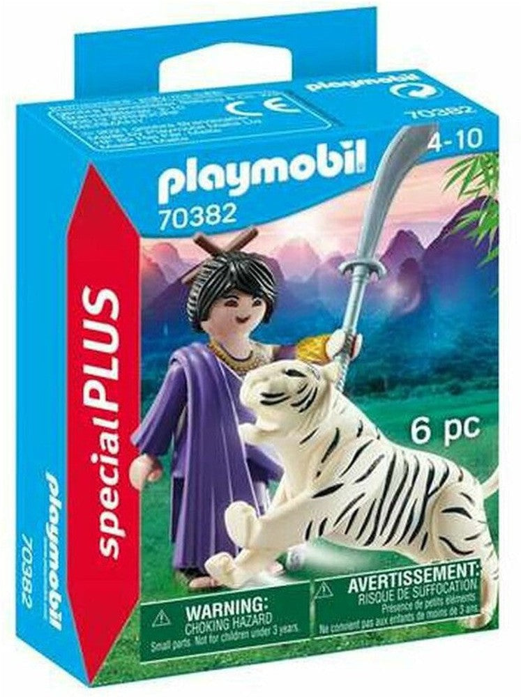 Połączony rysunek Playmobil 70382 Tiger Oriental 70382 (6 szt.)