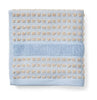 Juna Check Washcloth 30x30 cm, jasnoniebieski/piasek