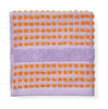 Juna Check Washcloth 30x30 cm, fiolet