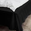 Juna Percale Flat Black Black, 150x250 cm