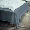 Juna Percale Flat Black Grey, 150x250 cm