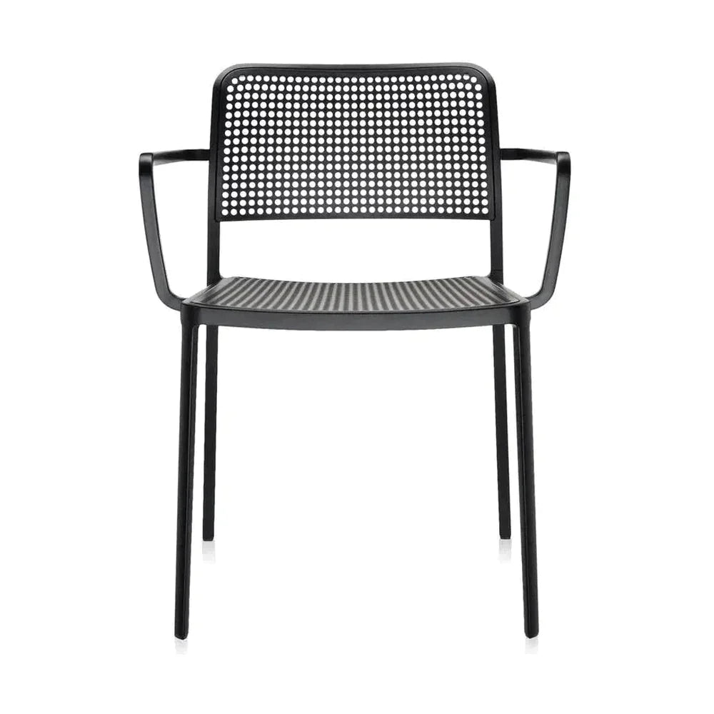 [product_category]-Kartell Audrey Armchair, Black/Black-Kartell-8058967071030-05876N2-KAR-8