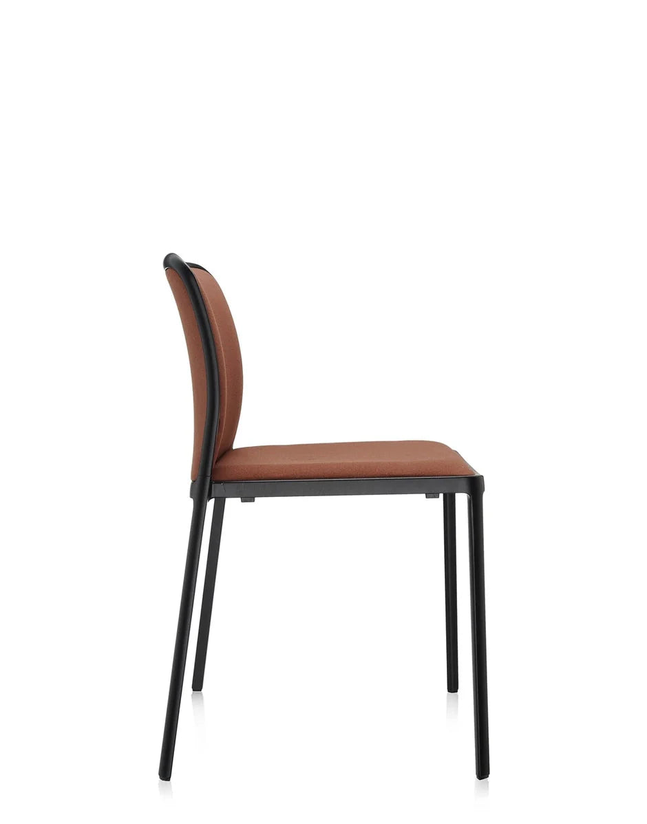 [product_category]-Kartell Audrey Soft Chair, Black/Brick Red-Kartell-8058967161953-05975NM-KAR-3