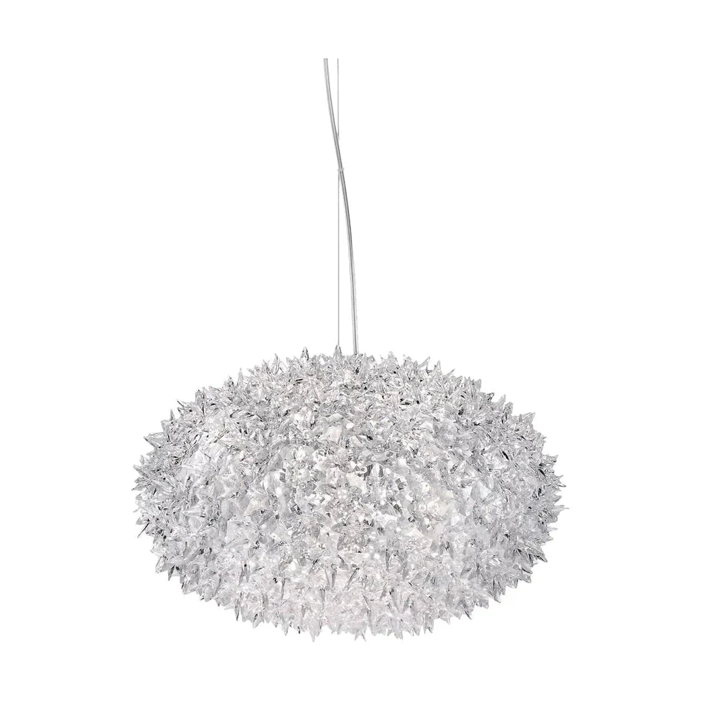 [product_category]-Kartell Bloom Hanging Suspension Lamp Medium, Crystal-Kartell-8058967093872-09265B4-KAR-6