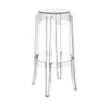 Kartell Charles Ghost Stool 75 Cm, Crystal