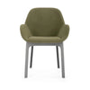 Kartell Clap Aquaclean Armchair, Grey/Green