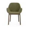 Kartell Clap Aquaclean Armchair, Taupe/Green