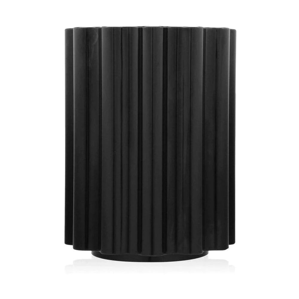 [product_category]-Kartell Colonna Side Table, Black-Kartell-8058967215953-0885309-KAR-1