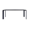 Kartell Four Desk 190x79 Cm, Black/Black