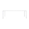 Kartell Four Desk 223x79 Cm, White/White