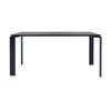 Kartell Four Soft Touch Desk 158x79 cm, czarny/czarny