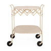 Kartell Gastone Trolley, Mat Cream