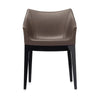 Kartell Madame Ecopelle Armchair, Black/Brick Red