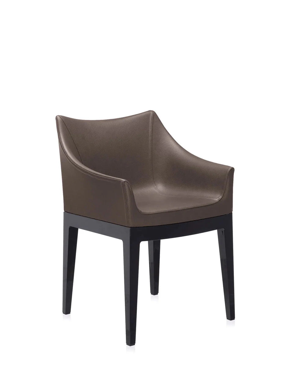 [product_category]-Kartell Madame Ecopelle Armchair, Black/Brick Red-Kartell-8058967263978-05838N5-KAR-2