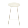 Kartell Smatrik Stool, White/White