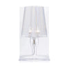 Kartell Take Table Lamp, Crystal