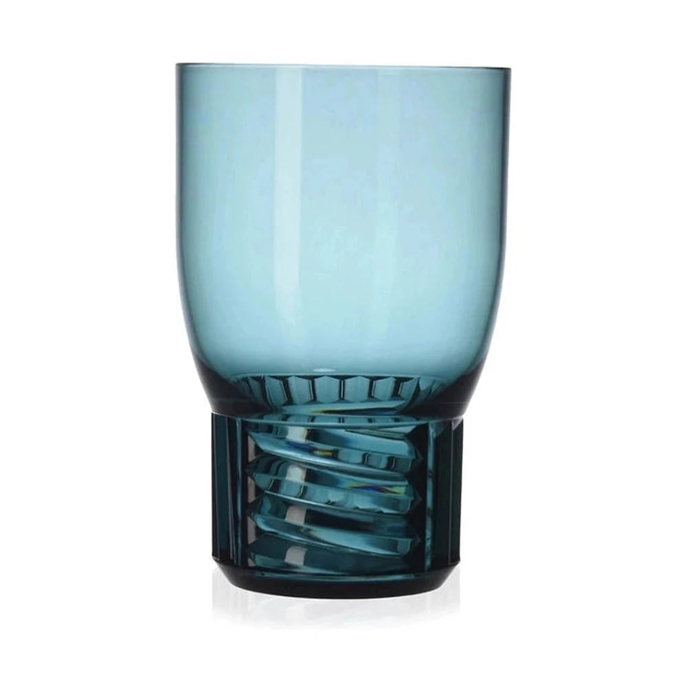 [product_category]-Kartell Trama Set Of 4 Water Glasses, Light Blue-Kartell-8058967267273-01513AZ-KAR-1