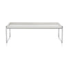 Kartell Trays Side Table 80x40 Cm, White