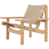  Kø Hunting Chair Oak Soaped Canvas