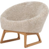  Kø Tub Chair Oak Oiled Lambskin