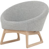  Kø Tub Chair Oak Soap Hallingdal 116 Fabric